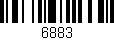 Código de barras (EAN, GTIN, SKU, ISBN): '6883'