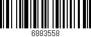 Código de barras (EAN, GTIN, SKU, ISBN): '6883558'