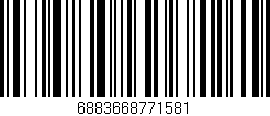 Código de barras (EAN, GTIN, SKU, ISBN): '6883668771581'