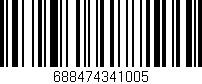 Código de barras (EAN, GTIN, SKU, ISBN): '688474341005'