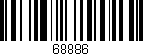 Código de barras (EAN, GTIN, SKU, ISBN): '68886'