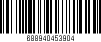Código de barras (EAN, GTIN, SKU, ISBN): '688940453904'