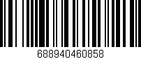 Código de barras (EAN, GTIN, SKU, ISBN): '688940460858'