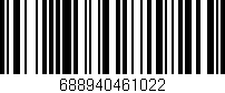 Código de barras (EAN, GTIN, SKU, ISBN): '688940461022'