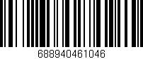Código de barras (EAN, GTIN, SKU, ISBN): '688940461046'