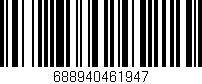 Código de barras (EAN, GTIN, SKU, ISBN): '688940461947'