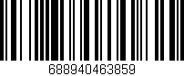 Código de barras (EAN, GTIN, SKU, ISBN): '688940463859'