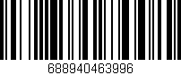Código de barras (EAN, GTIN, SKU, ISBN): '688940463996'