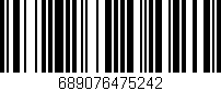 Código de barras (EAN, GTIN, SKU, ISBN): '689076475242'
