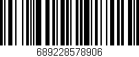 Código de barras (EAN, GTIN, SKU, ISBN): '689228578906'