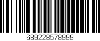 Código de barras (EAN, GTIN, SKU, ISBN): '689228578999'