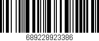 Código de barras (EAN, GTIN, SKU, ISBN): '689228923386'