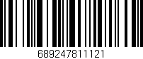 Código de barras (EAN, GTIN, SKU, ISBN): '689247811121'