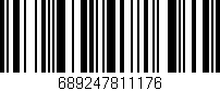 Código de barras (EAN, GTIN, SKU, ISBN): '689247811176'