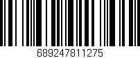 Código de barras (EAN, GTIN, SKU, ISBN): '689247811275'