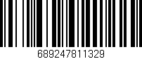 Código de barras (EAN, GTIN, SKU, ISBN): '689247811329'