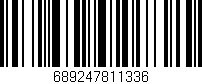 Código de barras (EAN, GTIN, SKU, ISBN): '689247811336'