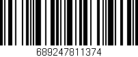 Código de barras (EAN, GTIN, SKU, ISBN): '689247811374'