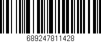 Código de barras (EAN, GTIN, SKU, ISBN): '689247811428'