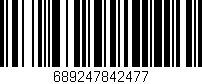 Código de barras (EAN, GTIN, SKU, ISBN): '689247842477'