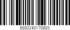Código de barras (EAN, GTIN, SKU, ISBN): '6893240170893'