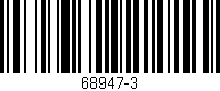 Código de barras (EAN, GTIN, SKU, ISBN): '68947-3'