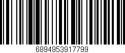 Código de barras (EAN, GTIN, SKU, ISBN): '6894953917799'