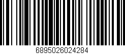 Código de barras (EAN, GTIN, SKU, ISBN): '6895026024284'