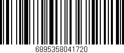 Código de barras (EAN, GTIN, SKU, ISBN): '6895358041720'