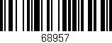 Código de barras (EAN, GTIN, SKU, ISBN): '68957'
