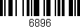 Código de barras (EAN, GTIN, SKU, ISBN): '6896'