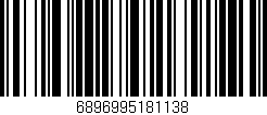Código de barras (EAN, GTIN, SKU, ISBN): '6896995181138'