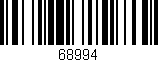 Código de barras (EAN, GTIN, SKU, ISBN): '68994'