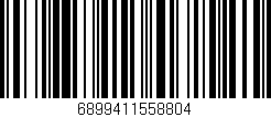 Código de barras (EAN, GTIN, SKU, ISBN): '6899411558804'