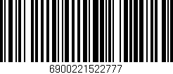 Código de barras (EAN, GTIN, SKU, ISBN): '6900221522777'