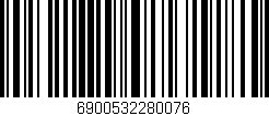 Código de barras (EAN, GTIN, SKU, ISBN): '6900532280076'