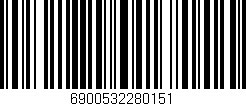 Código de barras (EAN, GTIN, SKU, ISBN): '6900532280151'