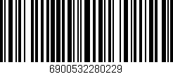 Código de barras (EAN, GTIN, SKU, ISBN): '6900532280229'