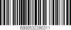 Código de barras (EAN, GTIN, SKU, ISBN): '6900532280311'