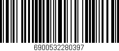 Código de barras (EAN, GTIN, SKU, ISBN): '6900532280397'