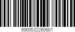 Código de barras (EAN, GTIN, SKU, ISBN): '6900532280601'
