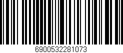 Código de barras (EAN, GTIN, SKU, ISBN): '6900532281073'