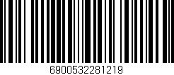 Código de barras (EAN, GTIN, SKU, ISBN): '6900532281219'