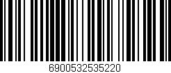 Código de barras (EAN, GTIN, SKU, ISBN): '6900532535220'