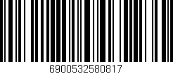 Código de barras (EAN, GTIN, SKU, ISBN): '6900532580817'