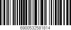 Código de barras (EAN, GTIN, SKU, ISBN): '6900532581814'