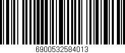 Código de barras (EAN, GTIN, SKU, ISBN): '6900532584013'