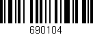Código de barras (EAN, GTIN, SKU, ISBN): '690104'