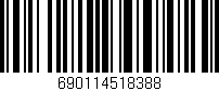 Código de barras (EAN, GTIN, SKU, ISBN): '690114518388'