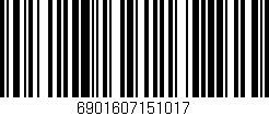 Código de barras (EAN, GTIN, SKU, ISBN): '6901607151017'